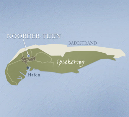Lage Ferienhäuser Noorder-Tuun